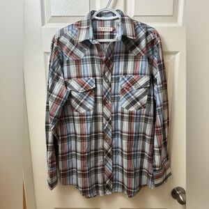 Roper Men’s Pearl Snap Western Shirt Medium
